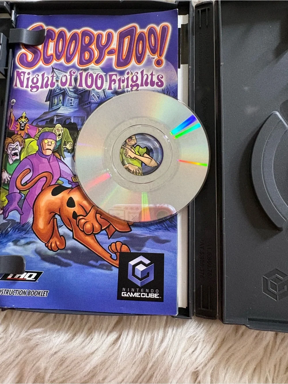 Scooby Doo Night of 100 Frights Nintendo GameCube Game 2002 Complete CIB Vintage